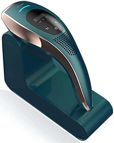 UCATINI FDA Cleared at-Home Laser Hair Removal for Women Permanent, Sapphire Ice Cooling IPL Hair Removal with Touch-Sensitive Button, 0.9s/Flash auto Slide Mode, Unlimited Flashes